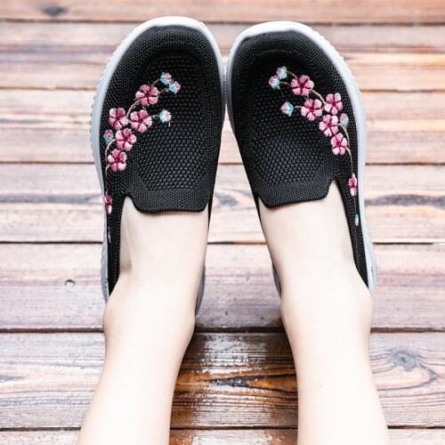 Tenis Feminino New Women Trainers Shoe Breathable Tennis Shoes Female Non-slip Outdoor Walking Sneakers Casual Flats Big Size 41