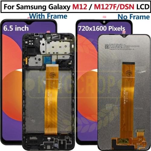 For Samsung M12 M127 SM-M127F Display Lcd Screen For Samsung M12 SM-M127G Lcd Display Touch Screen For Samsung Galaxy M12 LCD