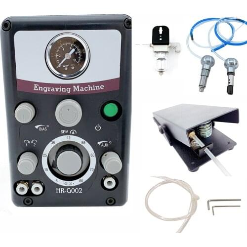 0-8000 strokes /min Pneumatic Engraving Tools Jewelry Engraving machine Graver machine