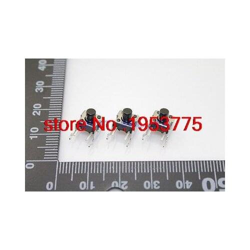 100pcs Tact Switch Push Button 6*6*7 6mm*6mm*7mm H7mm Right Angle