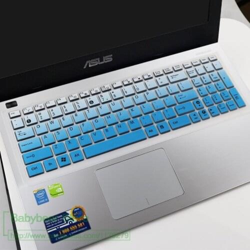 15.6'' Silicone laptop keyboard cover protector For Asus Vivobook 4000 x541s VM510L VM590L S5VT6700 A501L k550j A550J A555D