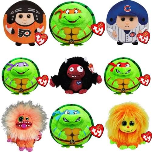 15CM TY Big Eyes Doll Plush Stuffed Animal Tortoise Collectible Toy Boy and Girl Christmas Birthday Gift