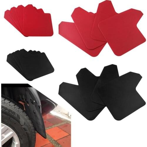 4 pieces of universal front and rear fenders, suitable for car pickups, SUVs, trucks, fenders, splash guards, fenders, fenders
