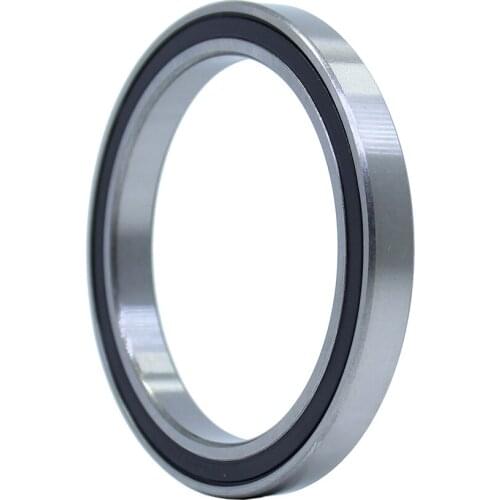 6814-2RS Bearing ABEC-1 (2PCS) 70x90x10 mm Metric Thin Section Rubber Sealed Bearings 61814 RS 6814RS