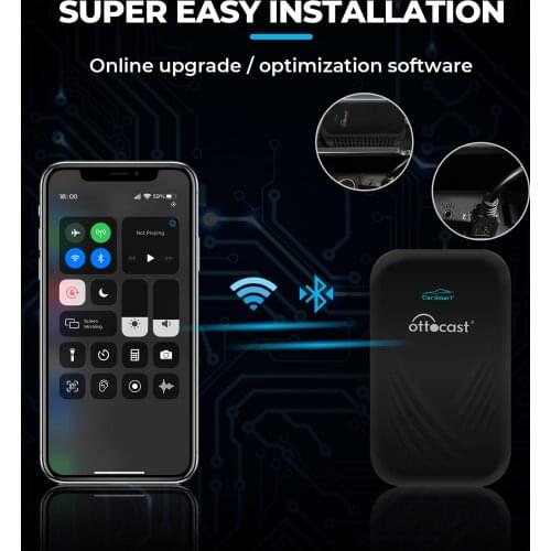 News OTTOCAST Wireless CarPlay Adapter CarPlay AI BOX 4+32G for Neflix Youtube For Mercedes-Benz Audi BMW and various brands
