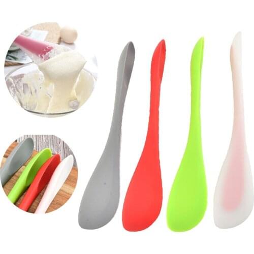 Non Stick Butter Cooking Silicone Spatula Set Food Grade Cookie Pastry Scraper Cake Baking Spatula Silicone Spatula