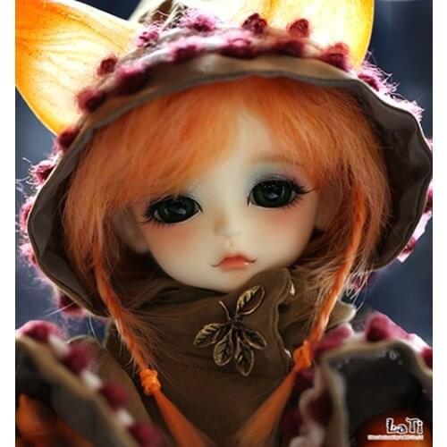 FREE makeup&eyes! Top Quality 1/8 BJD 16cm Baby Doll Le Petit Prince ver. Lea [The Fox] Best Gifts Cute Girl Resin Jointed Doll