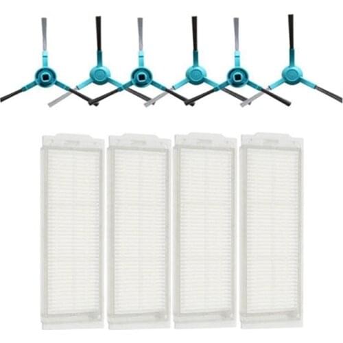 Vacuum cleaner Side Brush Hepa Filter for Hydra S7 Robotic Vacuum Cleaner Parts Accessories Replacement