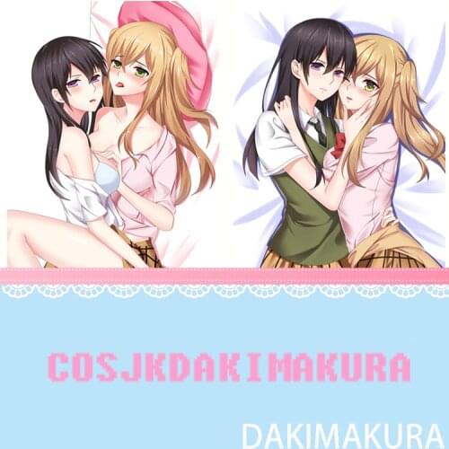 Citrus Aihara Mei Yuzu Anime Girls Dakimakura Body Hugging Pillow Cover Otaku Pillow Case High Quality Cosplay Decorative Gift