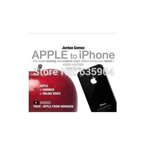 Free shipping Apple to Iphone magic tricks for magic props wholesale