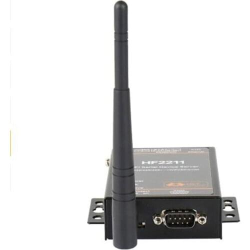 Wifi module 2211 Industrial Modbus Serial RS485 RS422 to WiFi Ethernet Converter Device TCP IP Telnet 4M Flash DTU Connector