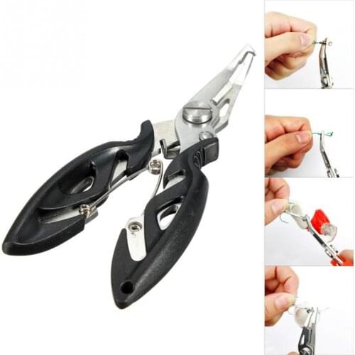 2018 New1 Pcs Fishing Plier Scissor Braid Line Lure Cutter Hook Remover Tackle Tool Cutting Fish Use Scissors Fishing Pliers