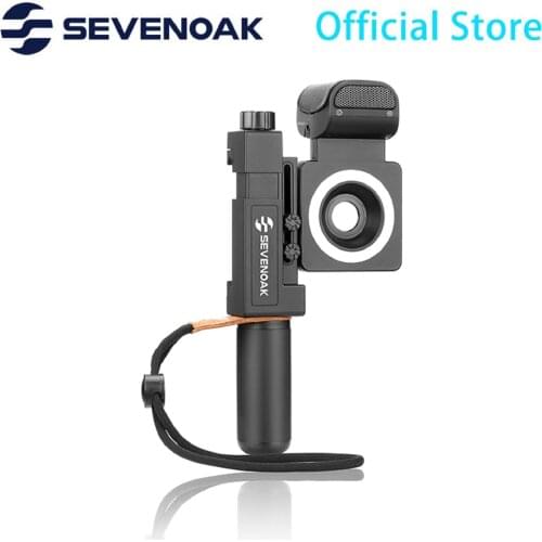 Sevenoak Smartcine complete smartphone video all-in-one kit built-in microphone for adding video production superpowers
