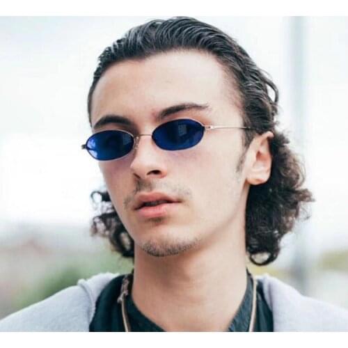 Small Oval Steam Punk Sun Glasses Mens 2021 Retro Brand High Quality gafas de sol Vintage Sunglasses Women Sunglass UV400