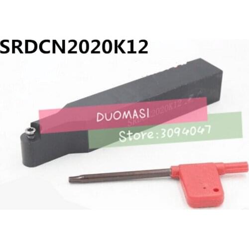 SRDCN2020K12 20*20mm Metal Lathe Cutting Tools Lathe Machine CNC Turning Tools External Turning Tool Holder S-Type SRDCN