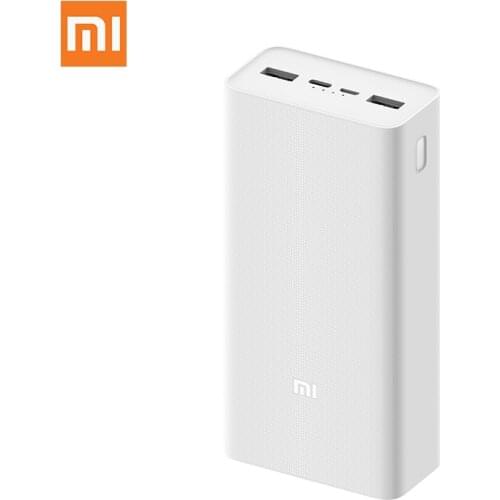 Xiaomi Power bank 3 30000mAh PB3018ZM 3 USB Type C 18W Fast Charging Powerbank 30000 External Battery Powerbank For Smart Phones