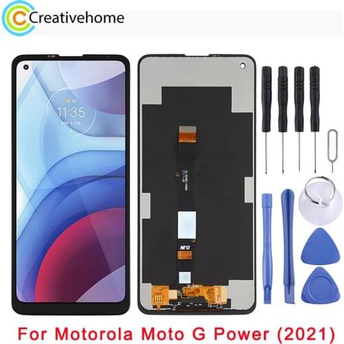 LCD Screen and Digitizer Full Assembly For Motorola Moto G Power XT2041DL / For Motorola Moto G Power (2021)