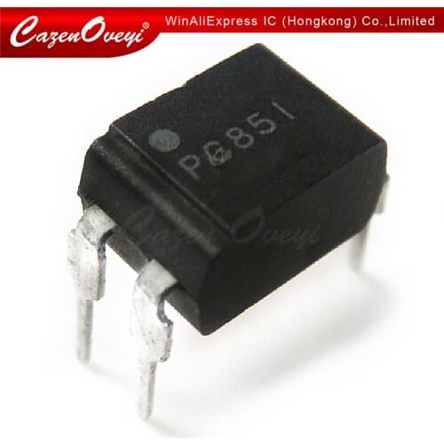 10pcs/lot PC851 DIP-4 SOP-4 PC851XNNSZ0F DIP PC851XJ0000F DIP4 optocoupler