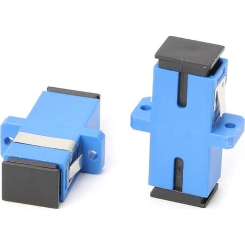 10PCS SC/UPC Fiber Optic Adapter SC Fiber Optic Flange SC/UPC Connector