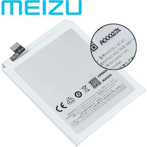 100% MEIZU New Original BT42 Battery 3100mAh Battery For MEIZU M1 Note BT-42 Smart Phone Bateria Batterie Baterij In Stock