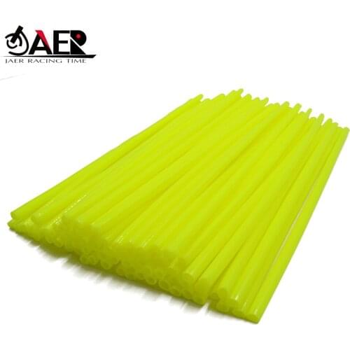 JAER 72PCS 9.5" Universal Motorcycle Wheel Rim Spokes Skins Shrouds Covers for KTM 65 85 80 160 125 250 450 500 EXC EXCF 125 250