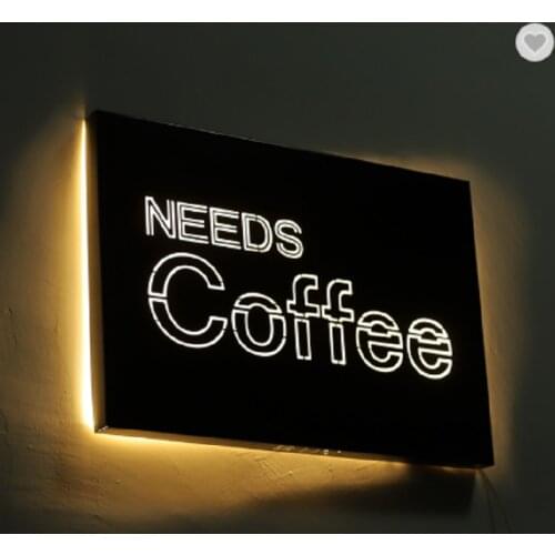 Acrylic Neon Sign Led Lights Lighting Backlit Light Box Logo Backlit Led Panel Waterproof Led Backlit Light Boxes