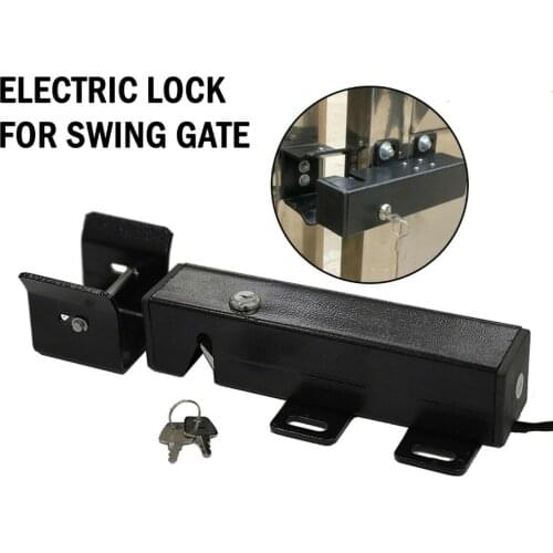 Automatic Security Remote Control Electric Gate Lock For Swing Gate Openerautomatic Security Remote Control Electric Gate Lock