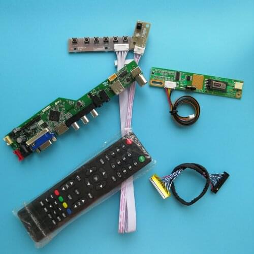 For N150X3 -L08 Rev.C2 USB Interface Module 30pin Digital Signal Resolution TV Controller Board VGA 1 lamps 15" 1024X768