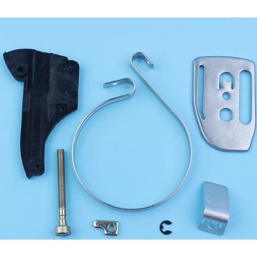 Chain Brake Band Adjuster Catcher Bar Plate Cover Kit For Husqvarna 137 136 141 142 36 41 E LE Chainsaw