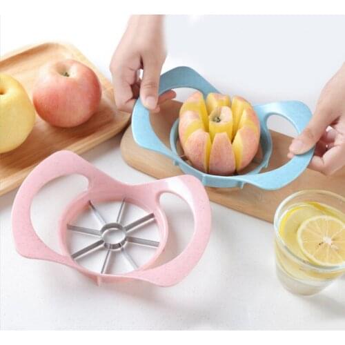 Kitchen Gadget Apple Cutter Slicer Vegetable Fruit Tools Stainless Steel Kitchen Accessories Apple Easy Cut Slicer Cutter