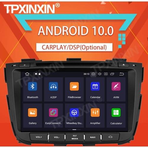 4+64G For KIA Sorento 2013 - 2014 Android10.0 Stereo Car Tape Recorder Multimedia Audio Video Player GPS Navigation Head Unit