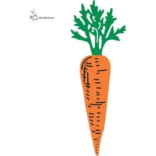 Carrot Metal Cutting Dies Stencil For Scrapbooking Embossing Decorative DIY Paper Cards Making Crafts