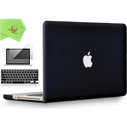 Laptop For MacBook Air 13 Case Pro 13 15 Touchbar Rubberized Unique Pattern Solid Hard Shell Case+ Keyboard Cover+Screen no logo