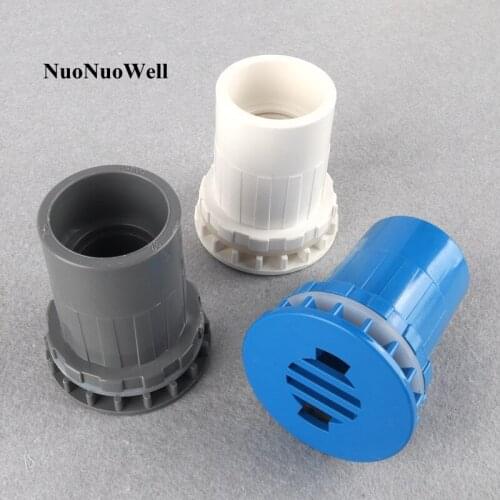 1pc 32mm PVC Pipe Connectors HI-Quality Aquarium Fish Tank Drainage Joints Aquatic Pet Adapter Water Tank Socket Tube Joint