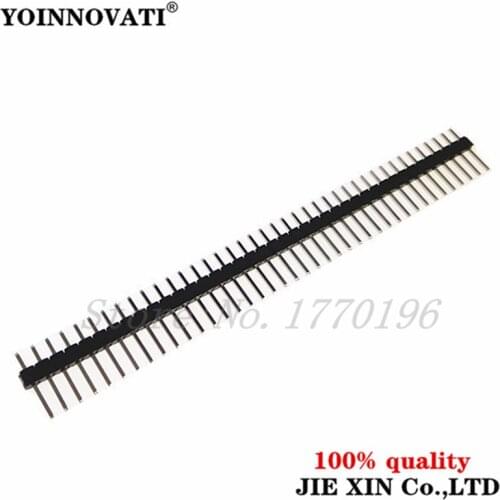 10pcs 2mm 40 Pin Male Single Row Pin Header Strip, pin header 2.0mm male pin header connector 1*40pin