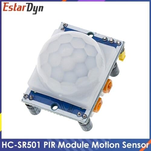10pcs SR501 HC-SR501 Adjust IR Pyroelectric Infrared PIR module Motion Sensor Detector Module