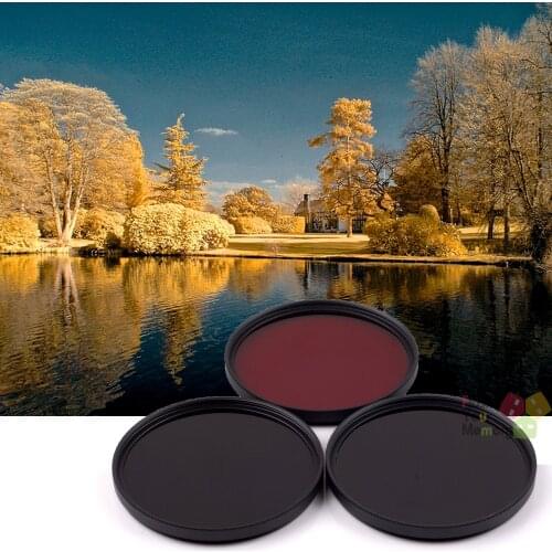 52mm 650nm+760nm+1000nm Infrared IR Optical Grade Filter for Canon Nikon Fuji Pentax Sony Camera Lenses