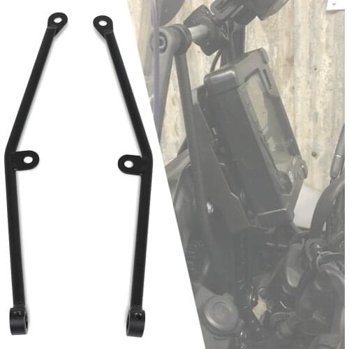 Anti shake support Anti-Bobble-Head bracket installed for Yamaha Tenere 700 TENERE 700 2020 navigation anti vibration bracket