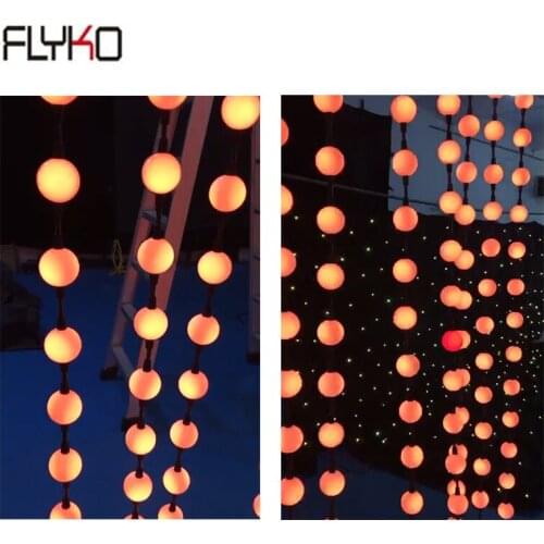 Free shipping 3D dmx ball for wedding decoration