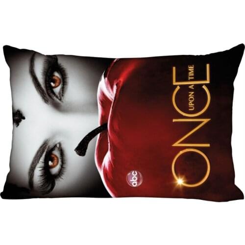 Cushion Once-Upon-A-Time Cover Throw Pillow Case Rectangle Cushion For Sofa/Home/Car Decor Zipper Custom PillowCase
