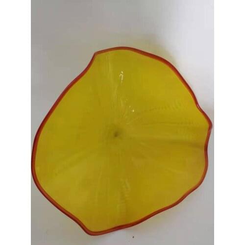 Moroccan designed plate art glass Wall Light decor Decorative glass hotel plates