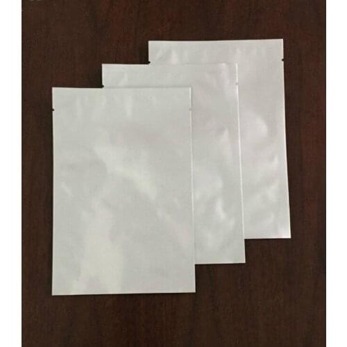 Ferimo 100pcs Aluminum foil bag pure aluminum foil vacuum packaging bag sealed flat aluminum pure composite vacuum storage bags