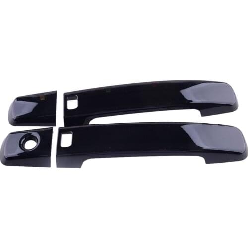 1 Set ABS Car Outside Door Handle Covers Trims Caps With Keyless Hole Fit for Nissan Altima Coupe 2008 2009 2010 2011 2012 2013