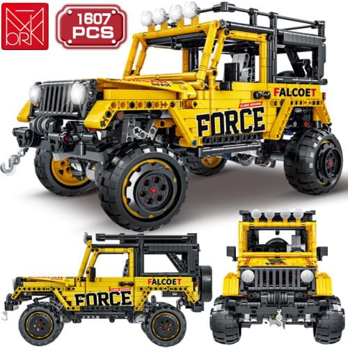 Fit Ideas Expert Idea Bricks Set Off-road Sport Car Building Blocks Technical Jeep Vehicle Bricks Toys for Boys Festival Gifts