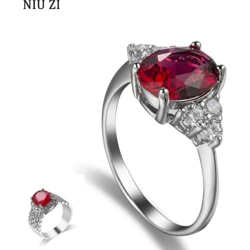 Niuzi Rings With Crystals