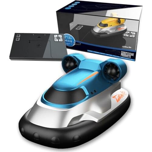 New 2.4Ghz Mini RC Boat Remote Control racing Speed Boat RC Hovercraft Speedboat Models For Boys Children Water Pool Toys