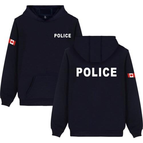 POLICE Printed hoodies men/women harajuku casual hoodie sweatshirt Fall winter moletom masculino Streetwear Jacket coat clothes