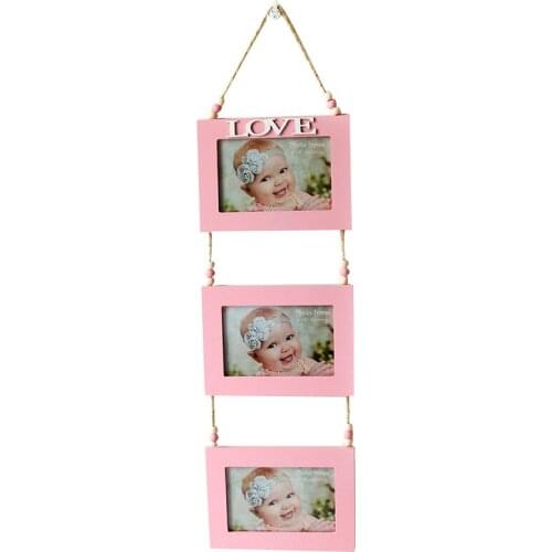 Diy Home Wall Display Children Photo Picture Newborn Baby Commemorative Photo Frame Kid Picture Frame Love Children Best Gifts