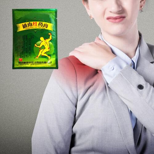 Self heating Relief Pain Vietnam Red Tiger Patch Pain relief orthopedic Plaster Lumbar Cervical Rheumatoid Arthritis plaster 8Pc