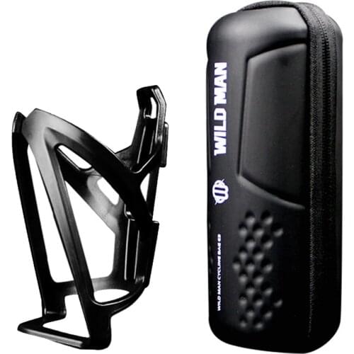 Hot Bicycle Repair Tools Bag Waterproof Bike Storage Capsule Mountain Bikes Hard Shell Bottle Bag With Water Bottle Cage Holder